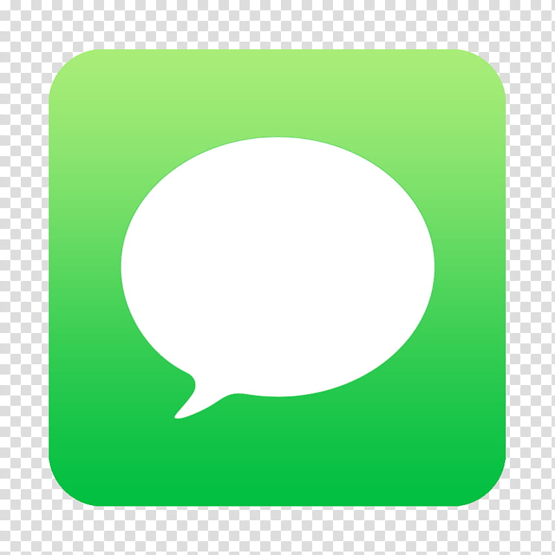 MacOS App Icons, messages transparent background PNG clipart