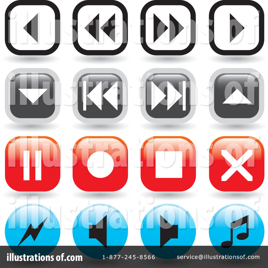 App Buttons Clipart