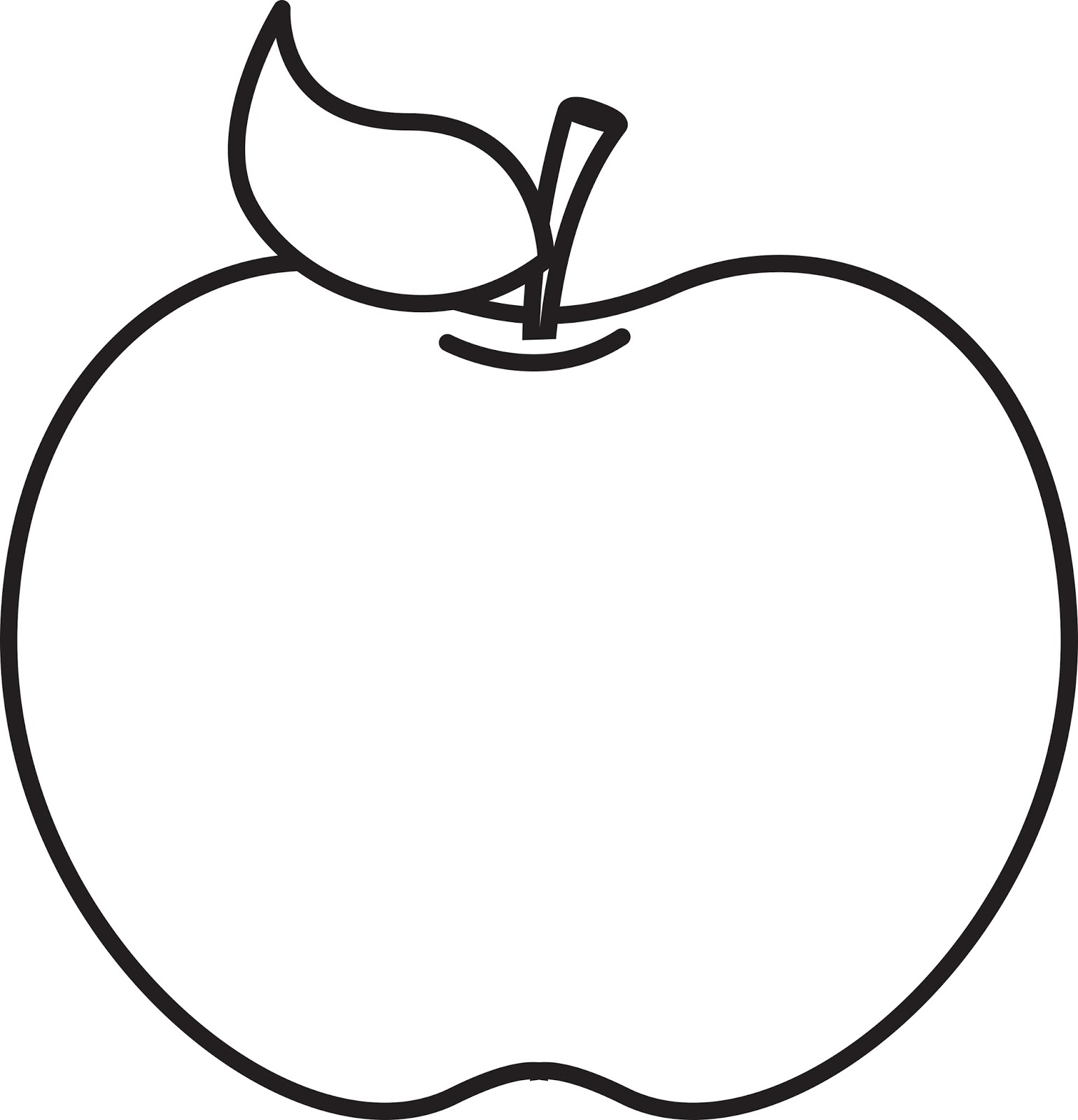 Apple black white black and white apple clipart clip art
