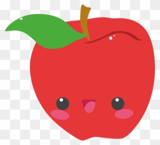 Free PNG Happy Apple Clip Art Download