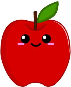 Cute Kawaii Anime Fruit Cartoon Emoji