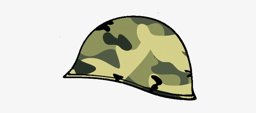 Army helmet drawing.