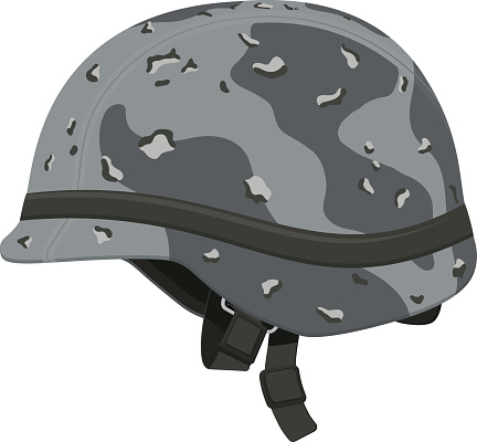 Army helmet clipart.
