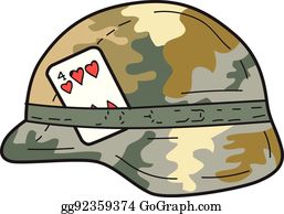 Us Army Kevlar Combat Helmet Clip Art