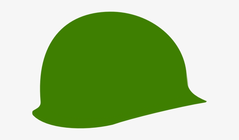 Army helmet silhouette.