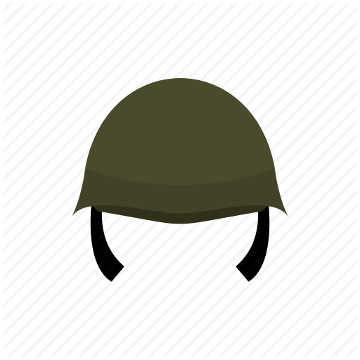 army helmet clipart icon