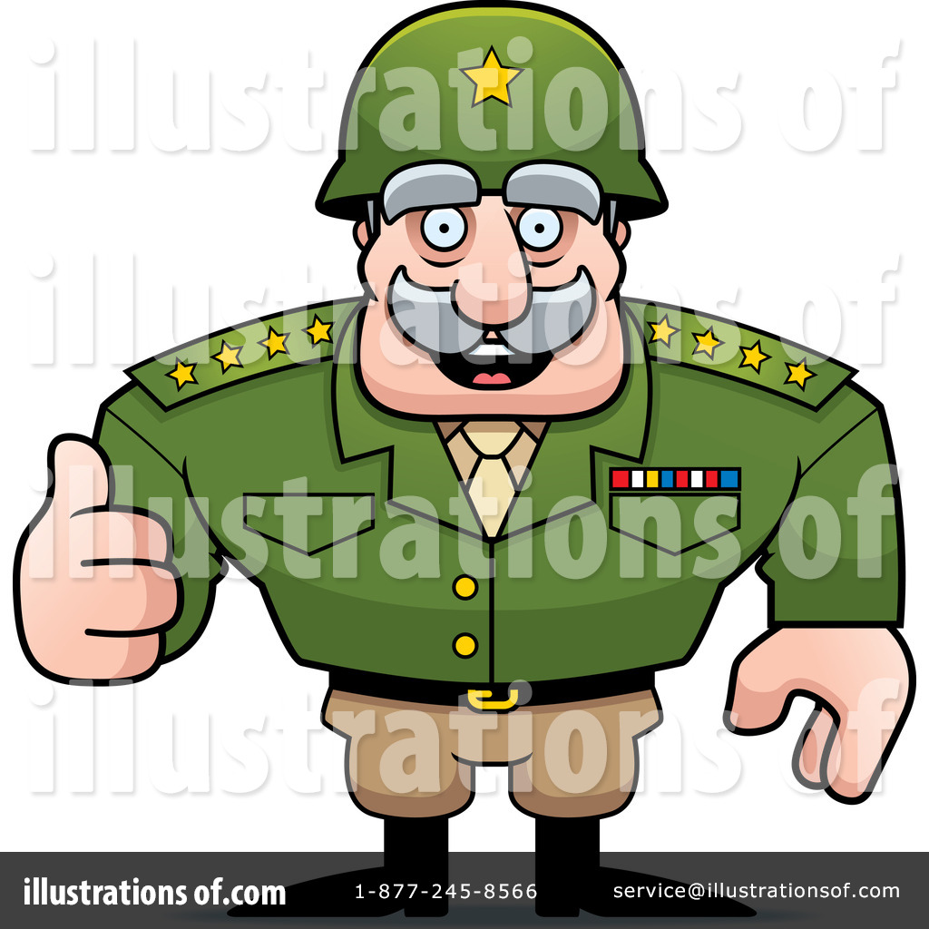 Army general clipart.
