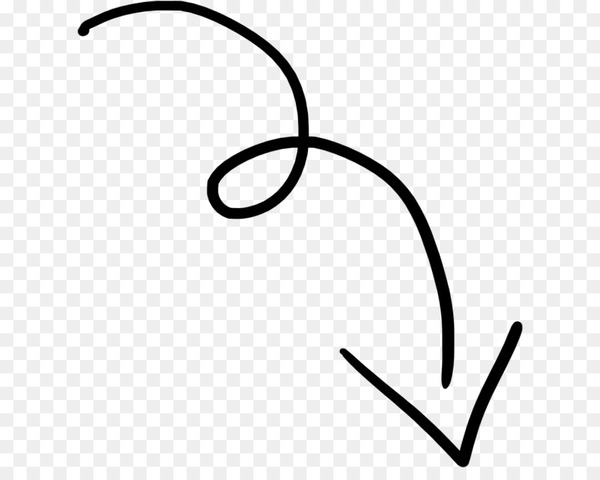 Drawing arrow clip.