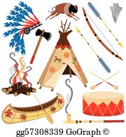 arrow clipart free indian