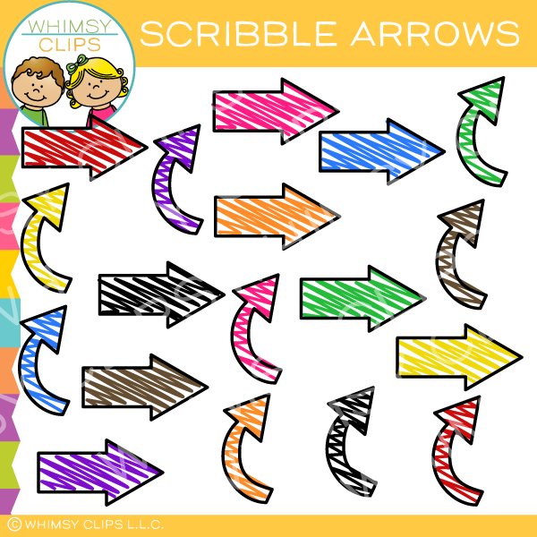 Free scribble arrows.