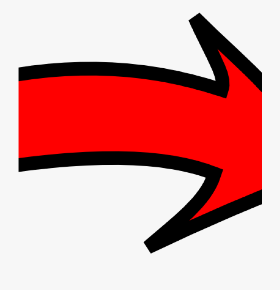 Curved clipart red.