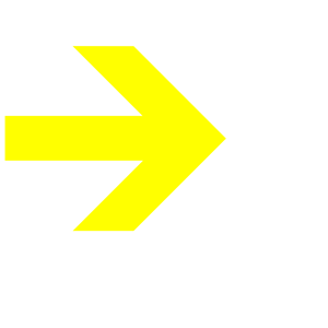 Yellow Sideways Arrow clipart, cliparts of Yellow Sideways