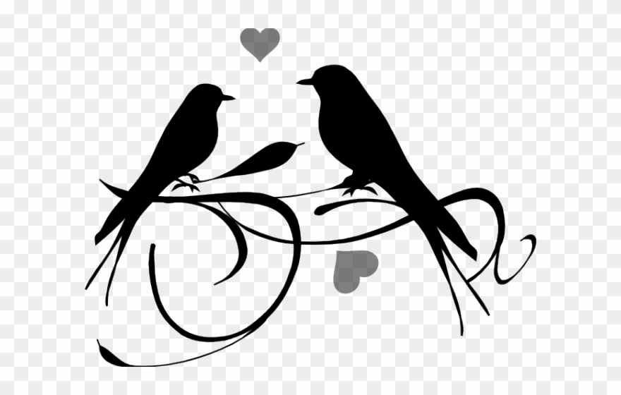 Love Wood Clipart Black And White