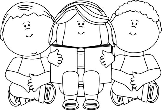 Free Preschool Clip Art Black And White, Download Free Clip