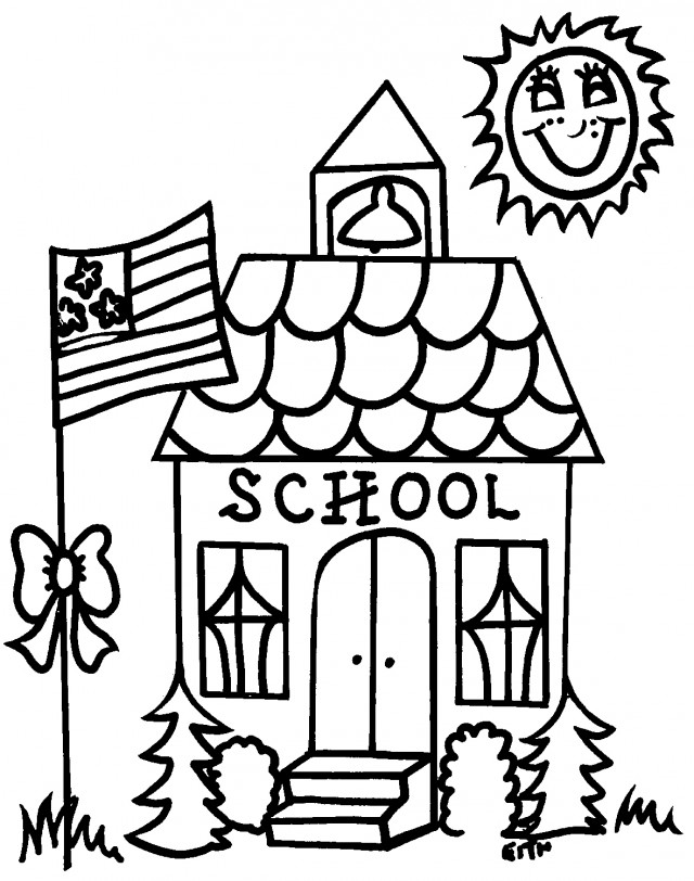 Preschool house keeping center clipart black and white