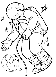 Image result for astronaut clipart black and white