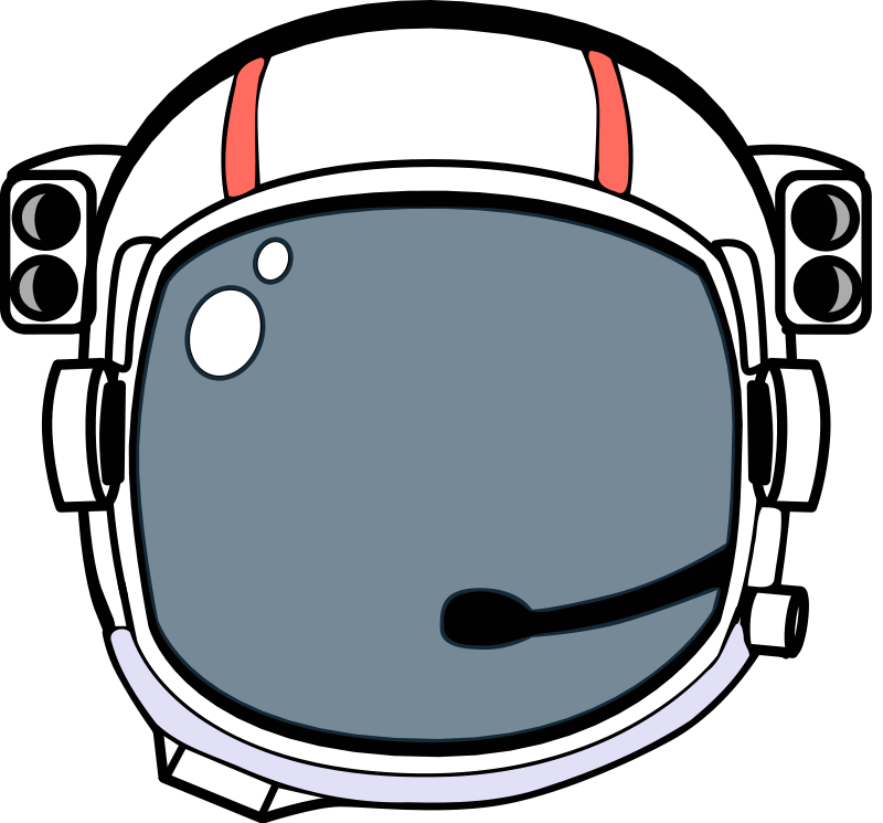 Astronaut helmet clip.