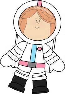 Kid astronaut clipart