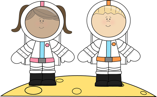 Kid Astronaut Clipart
