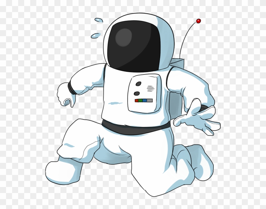 astronaut clipart moon