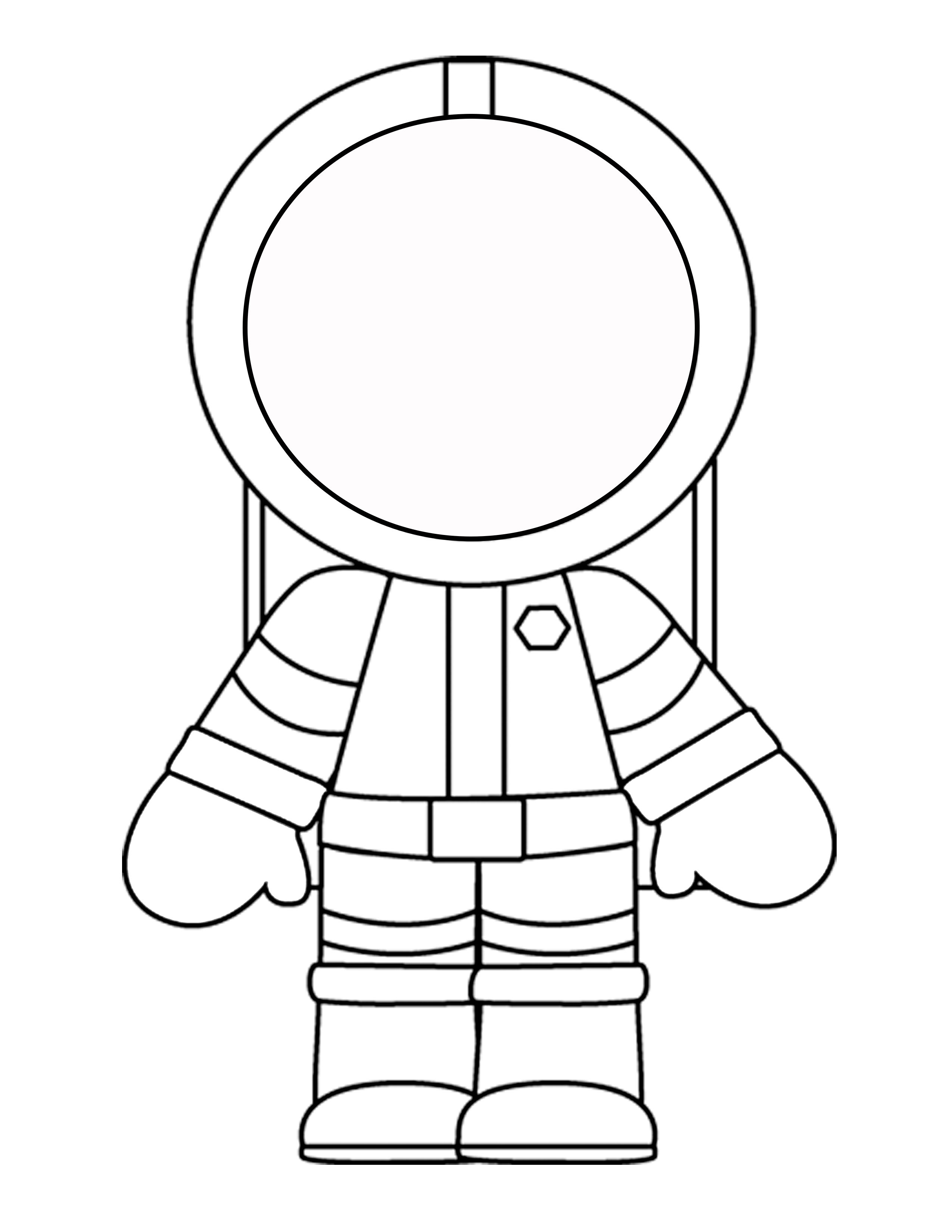 Astronaut clipart printable.
