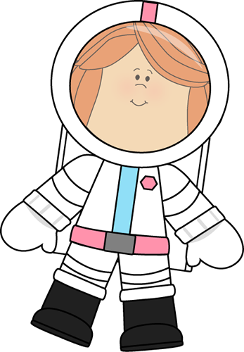 Little girl astronaut.