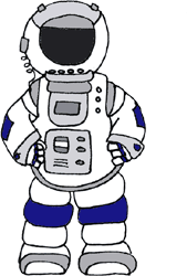 Astronaut clipart space.