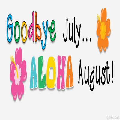August clipart free.
