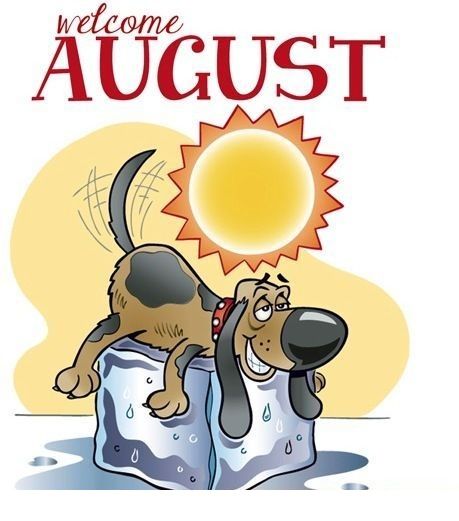 Welcome august clipart.