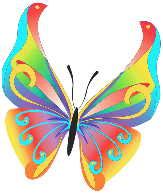 Clipart butterfly autism, Clipart butterfly autism