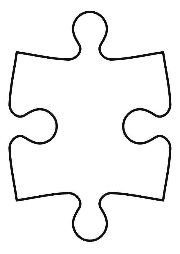 Free Autism Puzzle Piece Coloring Page, Download Free Clip