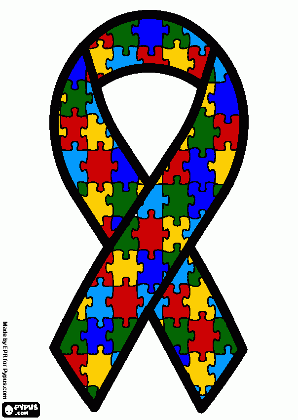Autism awareness clipart.