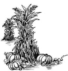 Fall Clip Art Black and White