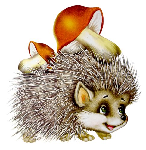 Hedgehog clip art too cute and autumn on