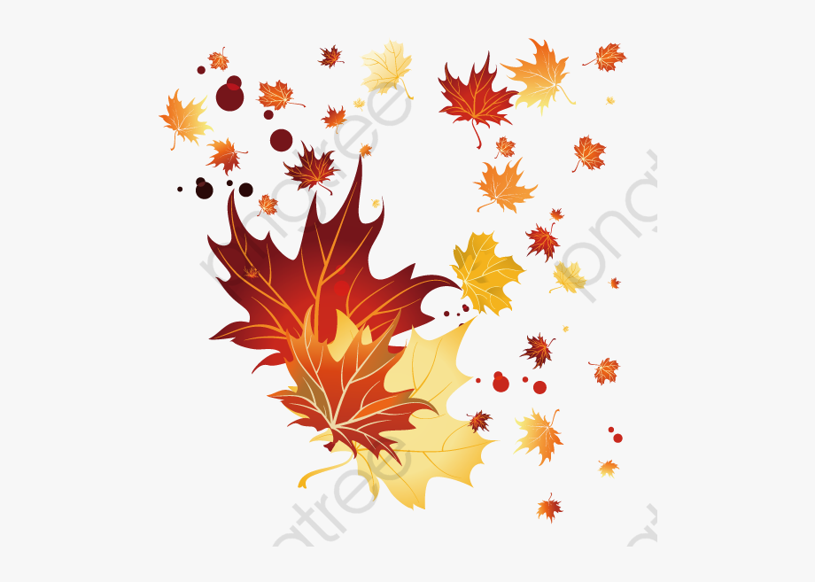 Fall Leaves Clipart Vector