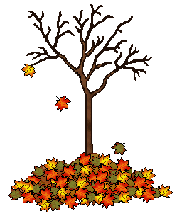 Fall weather clipart.