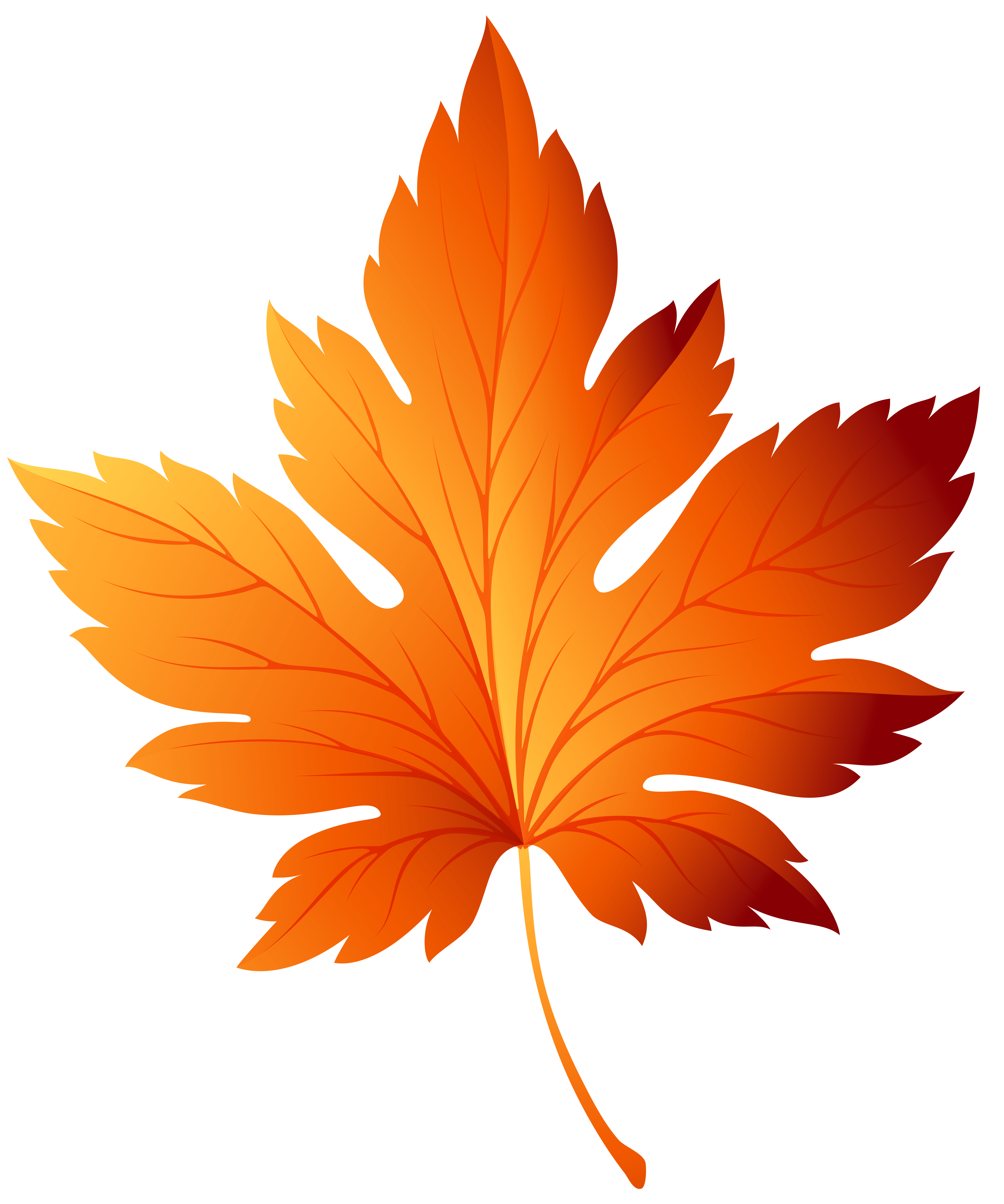 Autumn Leaf Transparent Picture Free Download in