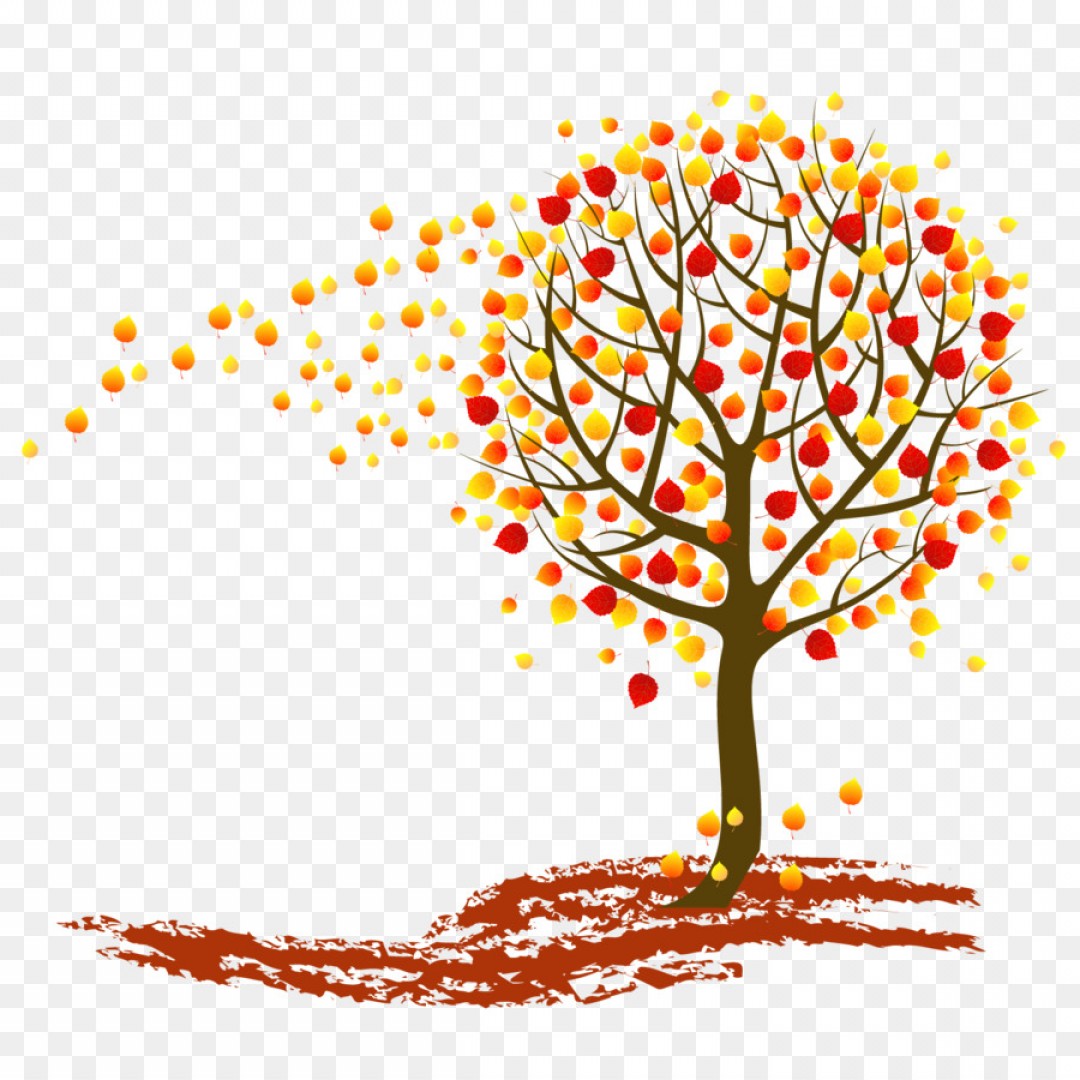 Png Tree Autumn Clip Art Vector Autumn Leaves Falling