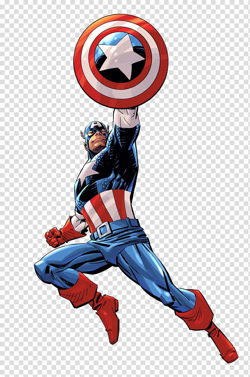 Captain America illustration, Captain America Carol Danvers