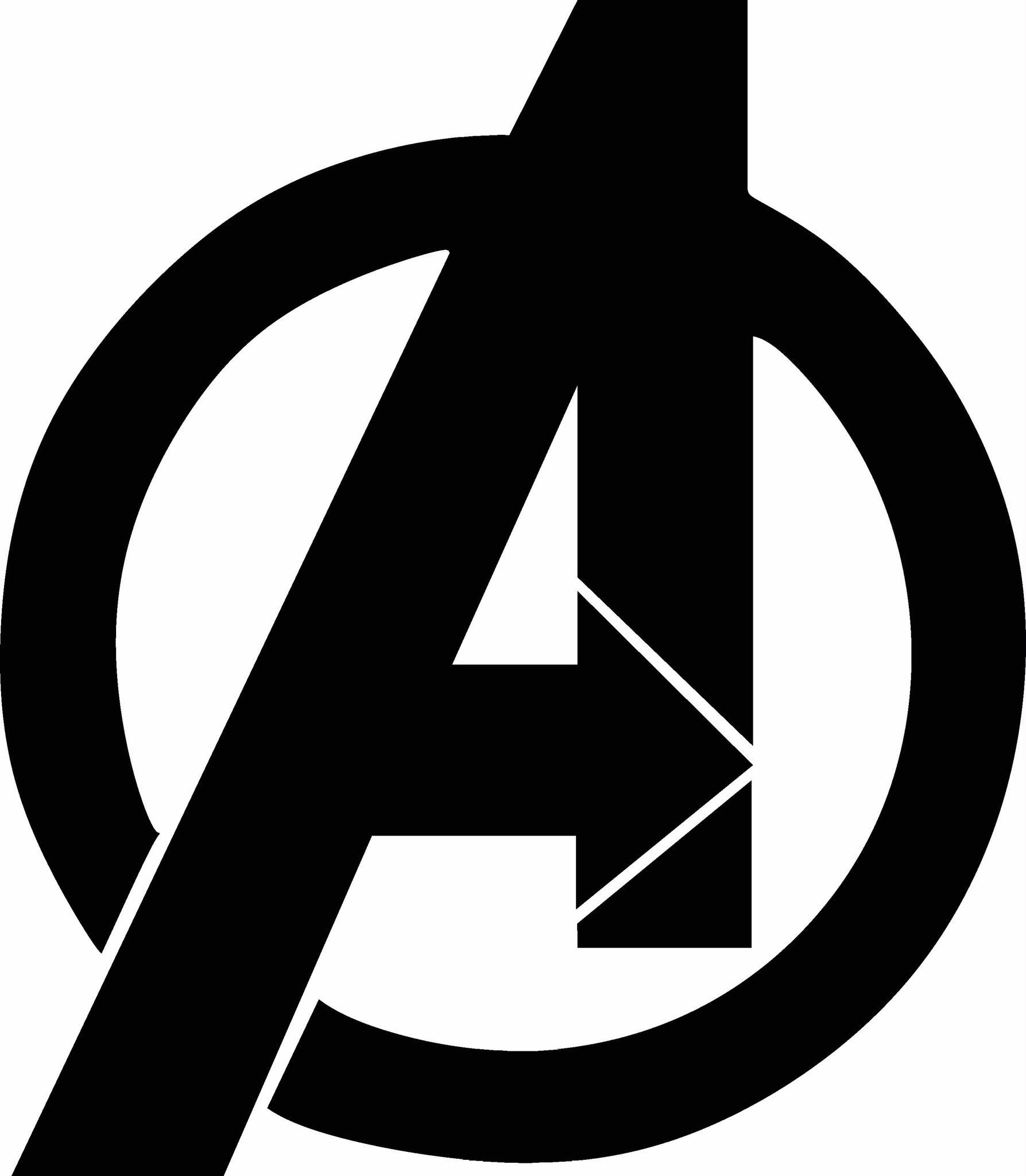 Avengers logo clipart.