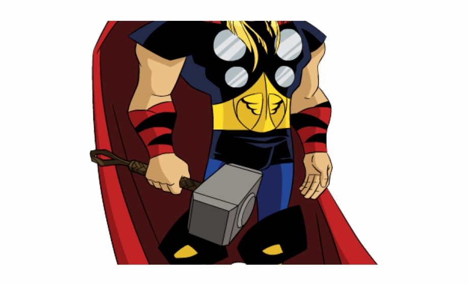 Thor superhero cliparts.