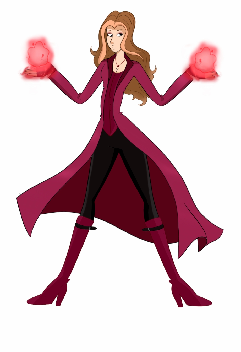 The scarlet witch.