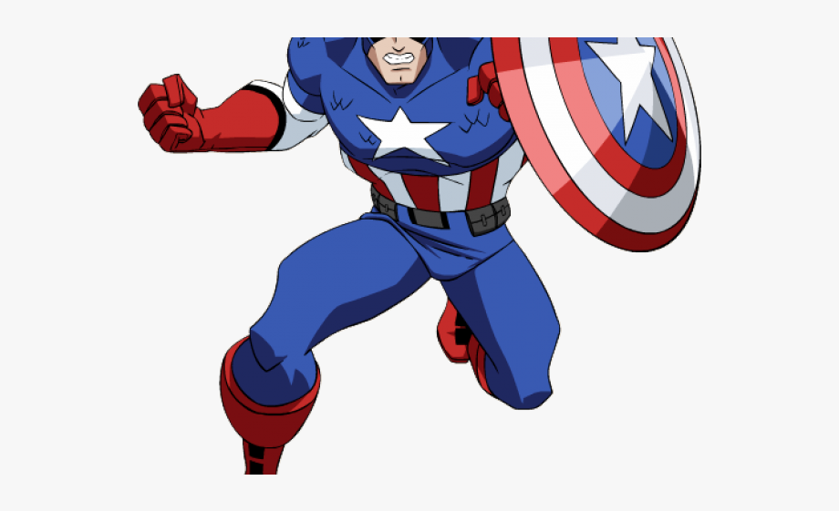 Captain Marvel Clipart Vector