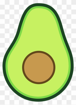 Free png avocado.