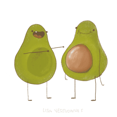 Dancing avocado gifs.
