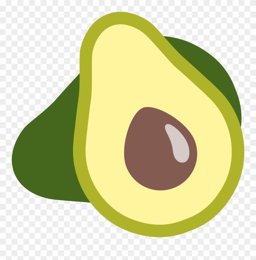Cute Clipart Avocado