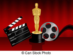 Oscars clip art.