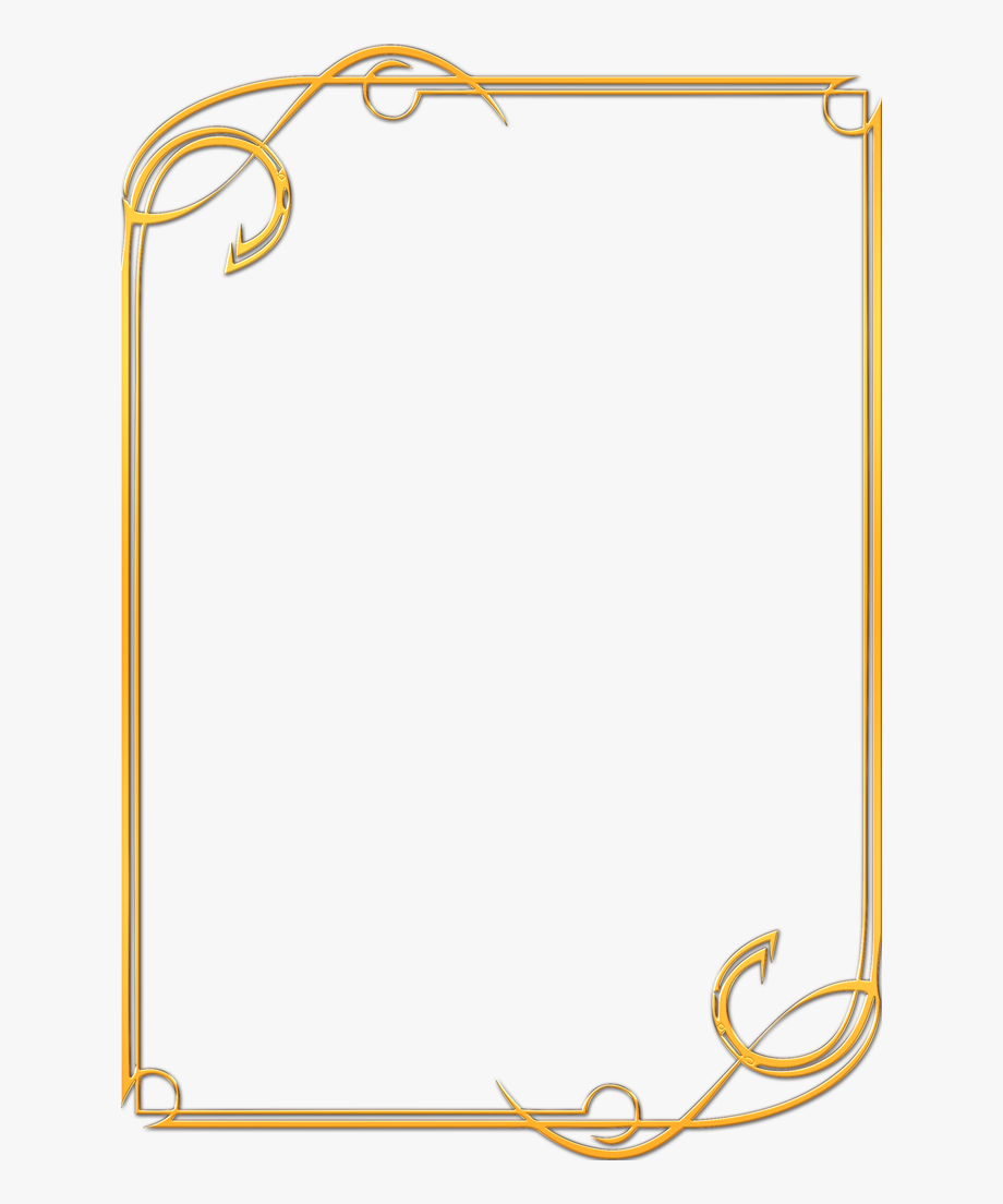 Gold Award Certificate Border Clipart , Png Download