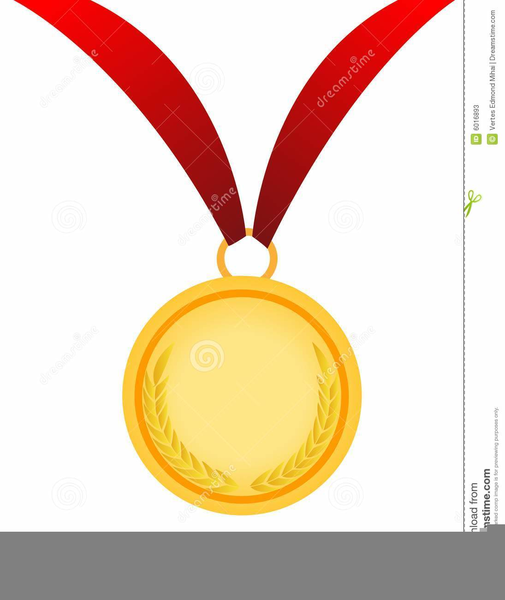 Gold Medal Award Clipart