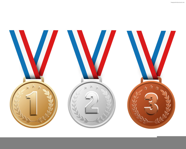 Free clipart medal.